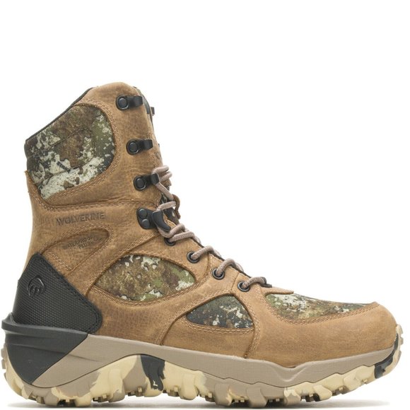 Wolverine Field Guide WP Insulated 8" Men's Camo Hunting Boots W880367 Size 13 - Picture 1 of 5